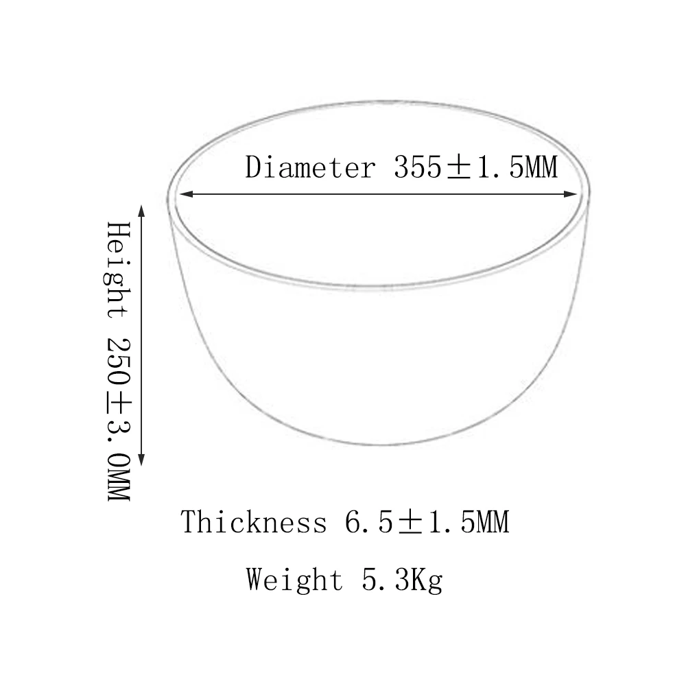 14 дюймов наружные радужные цветные кристаллы Поющая чаша в различных нотах для