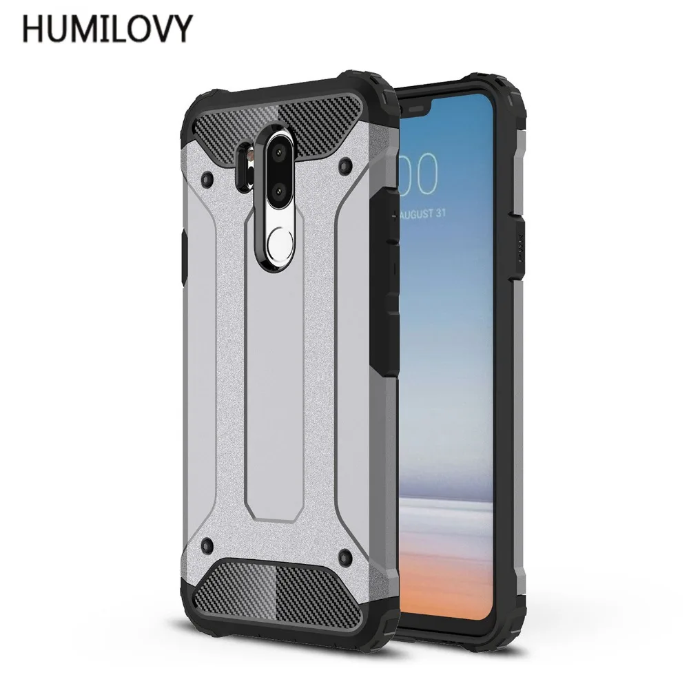 Для LG G7 чехол для thinq Heavy Armor тонкий жесткий резиновый силиконовый телефона Coque |