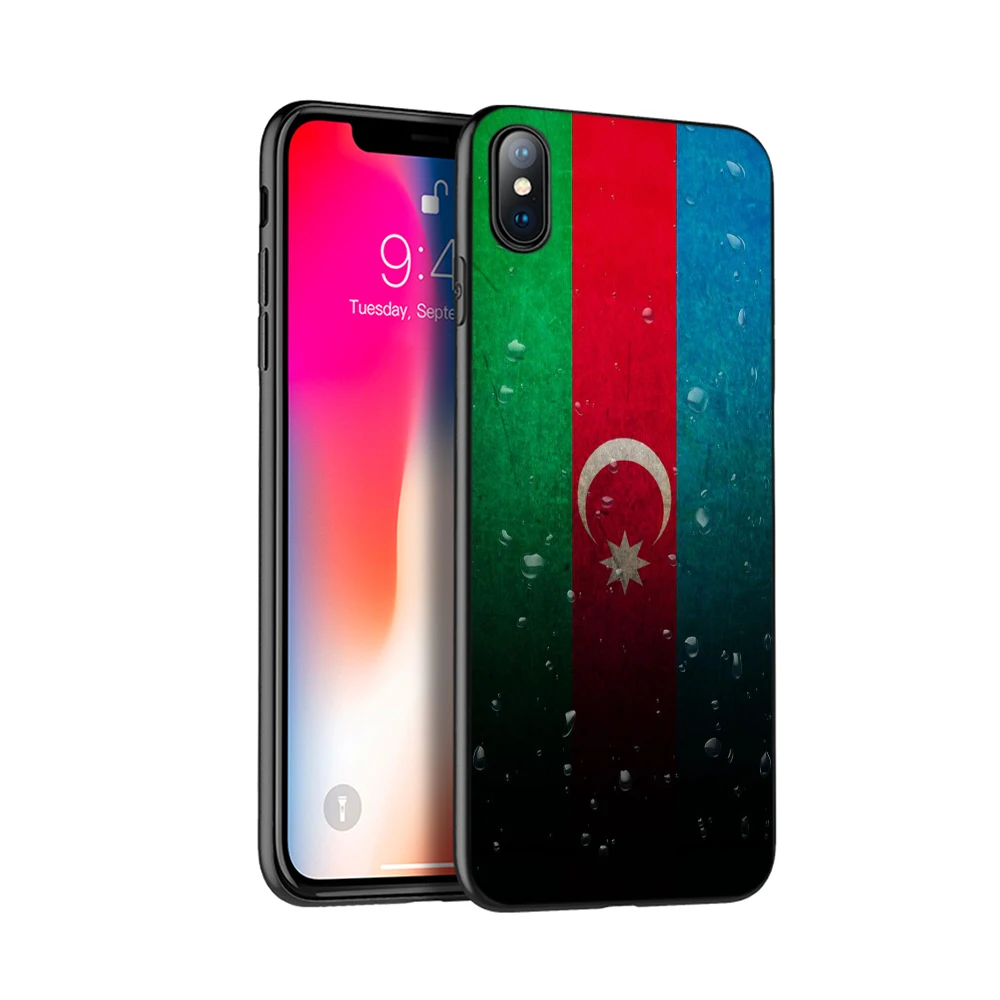 Черный чехол из ТПУ для iphone 5 5s SE 2020 6 6s 7 8 plus x 10 XR XS 11 pro MAX с российским флагом