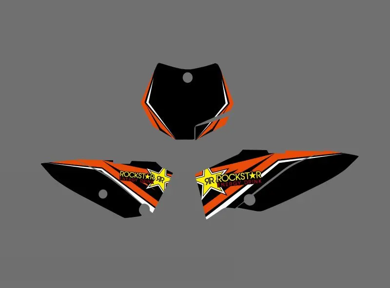 NICECNC 0533 набор графических наклеек для KTM SX65 SX 65 2009 2010 2011 2012 Новый соответствующий
