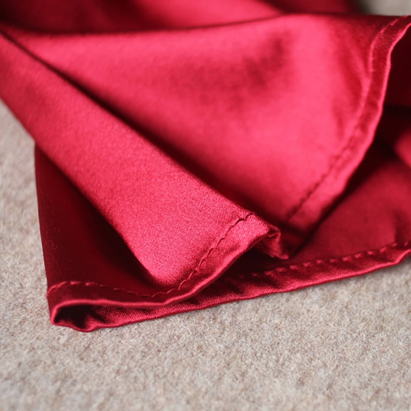 100% шелковая блузка Для женщин рубашка Простой дизайн с круглым вырезом одежда