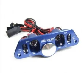 Оригинальный Miracle CNC алюминиевый двойной выключатель питания с топливной