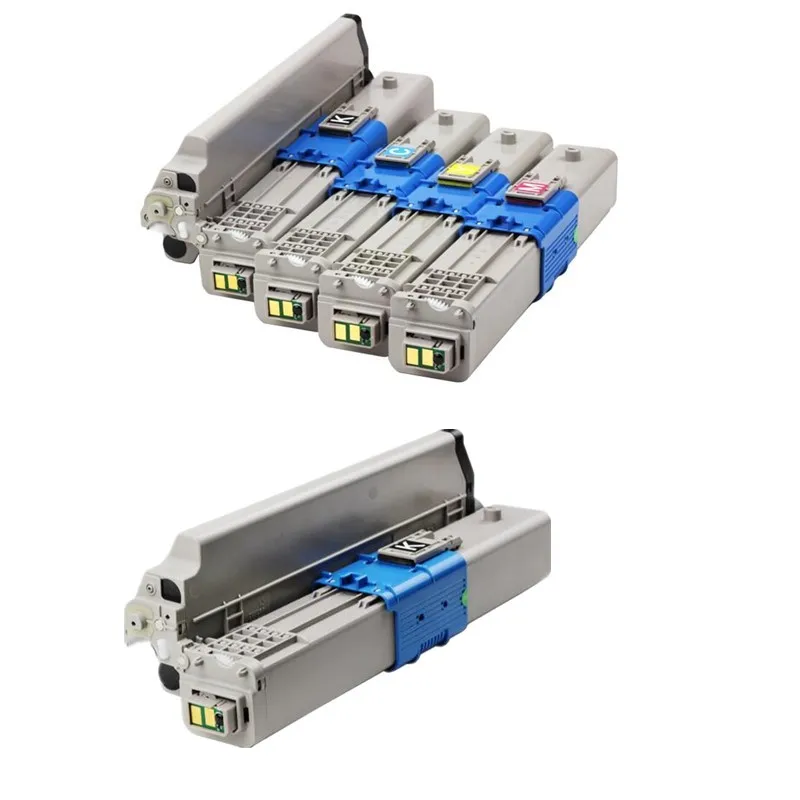 1 Набор + Черный тонер картридж 7k для OKI C530 C510 MC561 C531 C511 MC562|Картриджи с тонером| |