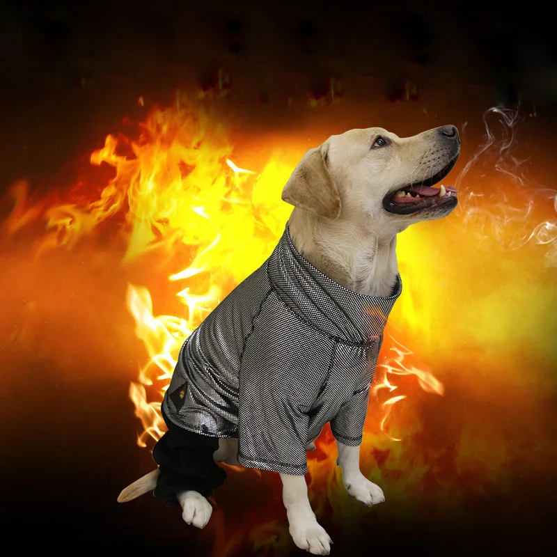 

Winter Warm big large dog golden retriever Labrador Reflective high-tech Pet dog cotton Padded jacket coat clothes