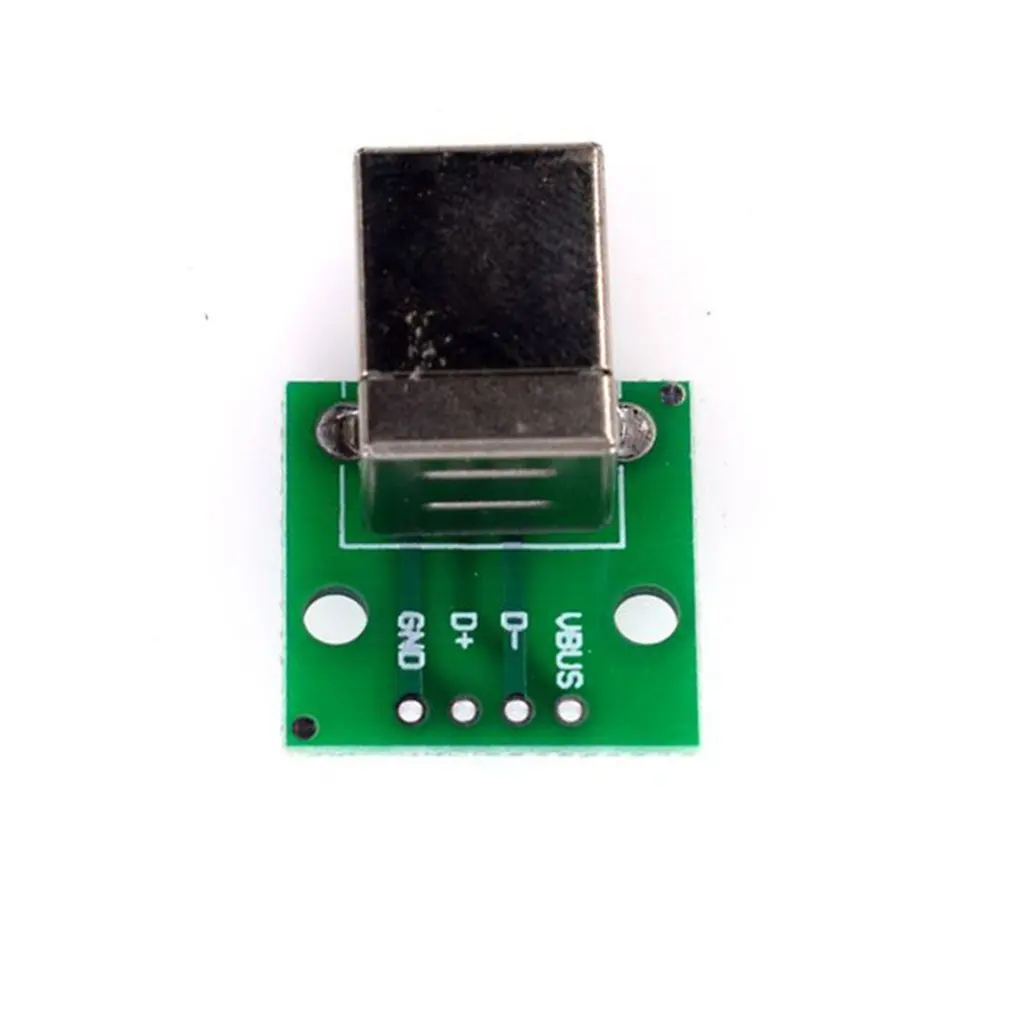 Usb для Dip адаптер плата Гнездо встроенный B Тип квадратный интерфейс принтер