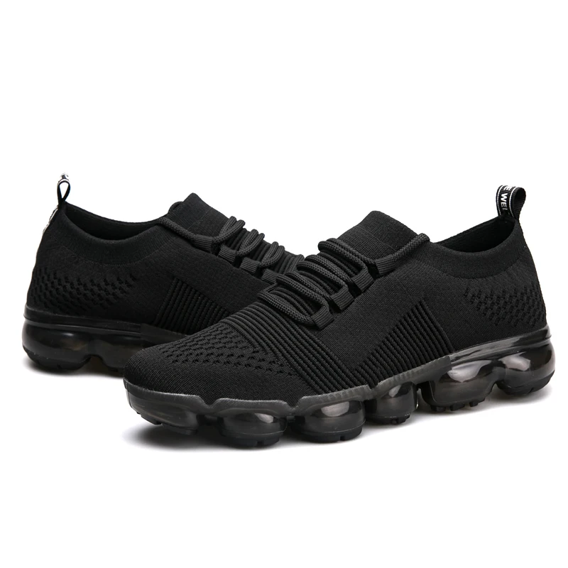 

Кроссовки мужские с воздушной подушкой, на шнуровке, Повседневная Удобная дышащая обувь, Вулканизированная подошва, 2019