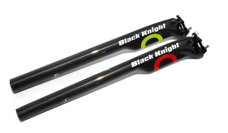 Black Knight Authentic Bicycle Saddle Seatposts - Carbon Mountain Road Bike Seat Tube - 27.2/30.8/31.6MM Carbon Aero Seatpost image 6