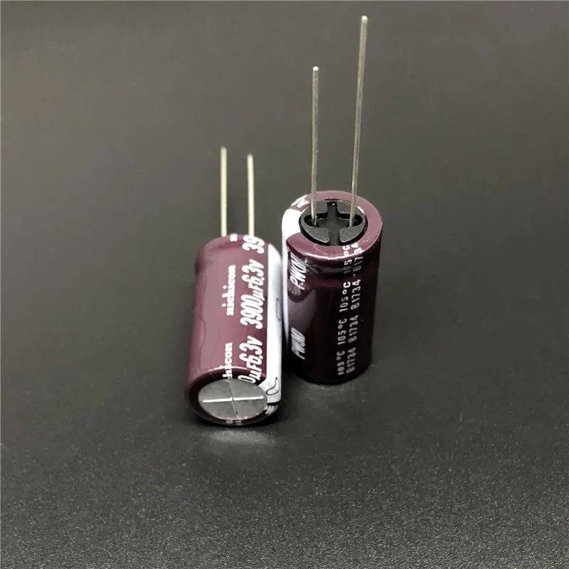 5pcs/50pcs 3900uF 6.3V NICHICON PW Series 12.5x25mm Low Impedance Long Life 6.3V3900uF Aluminum Electrolytic capacitor | Электронные