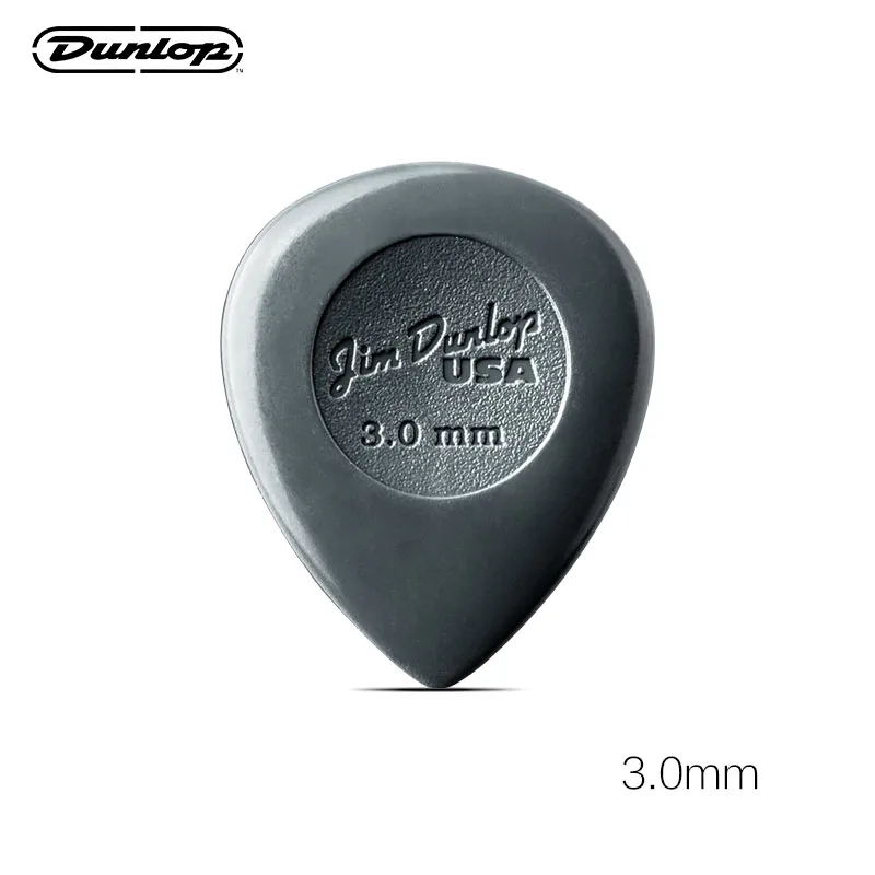 Dunlop гитарный медиатор, большой нейлоновый медиатор для гитары, медиатор для бас-гитары, акустический медиатор для классической электрогитары, аксессуары - Цвет: 3.0mm