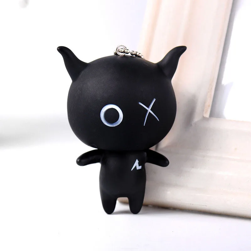 Сумка брелок с героями мультфильмов Anxie Black Aberdeen милый женский брелком и