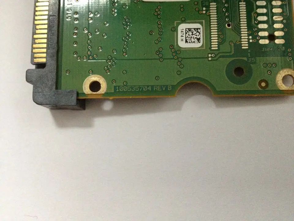 1 шт./лот печатная плата 100535704 Rev B для 160/250/320/500 Гб HDD логическая плата/хорошее