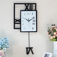 fashion wall clock swing clock modern decoration clocks pocket watch personalized electronic clock