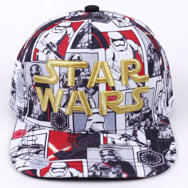 Мужской хлопок Бейсбол Кепки Звездные войны Дарт Вейдер Snapback Кепки модные хип-хоп Кепки s Шапки для для мужчин и Для женщин