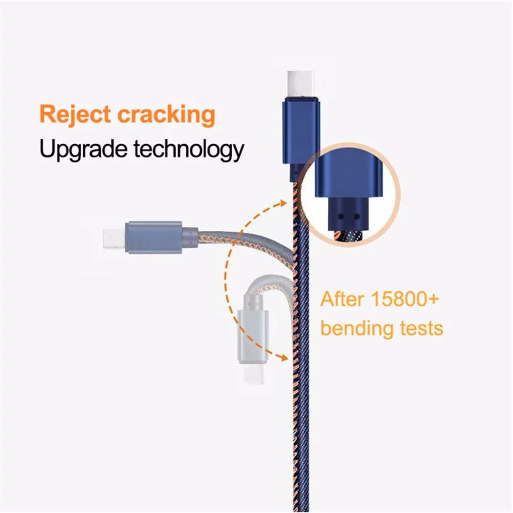 2 м микро USB кабель 2.4A нейлон Быстрая зарядка для передачи данных samsung Xiaomi LG