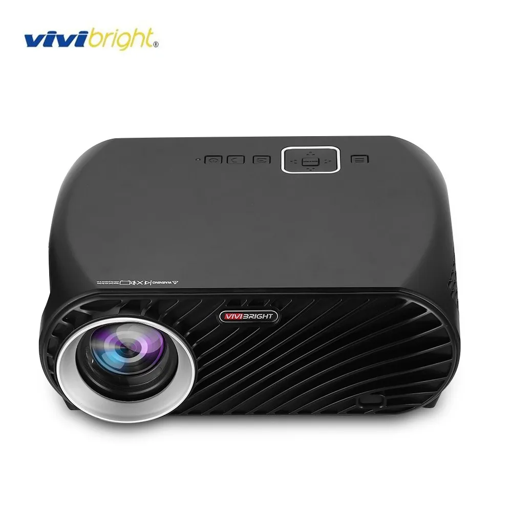 Оригинальный VIVIBRIGHT GP100 проектор высокого разрешения 3200 люмен 1080 P WiFi светодиодный