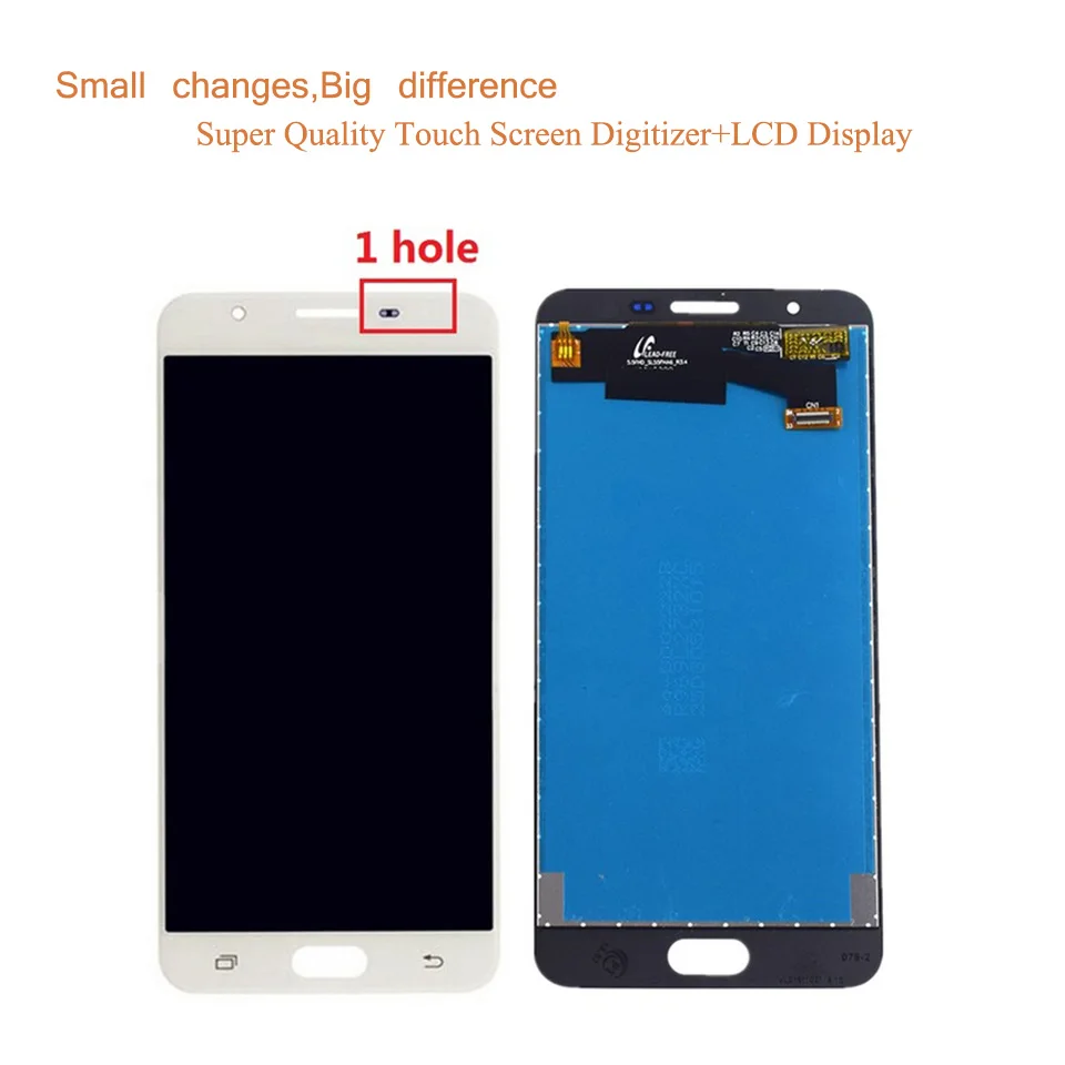 For SAMSUNG Galaxy J7 Prime G610 G610F On7 2016 G6100 LCD Display Touch Screen Digitizer Panel Pantalla monitor Assembly | Мобильные