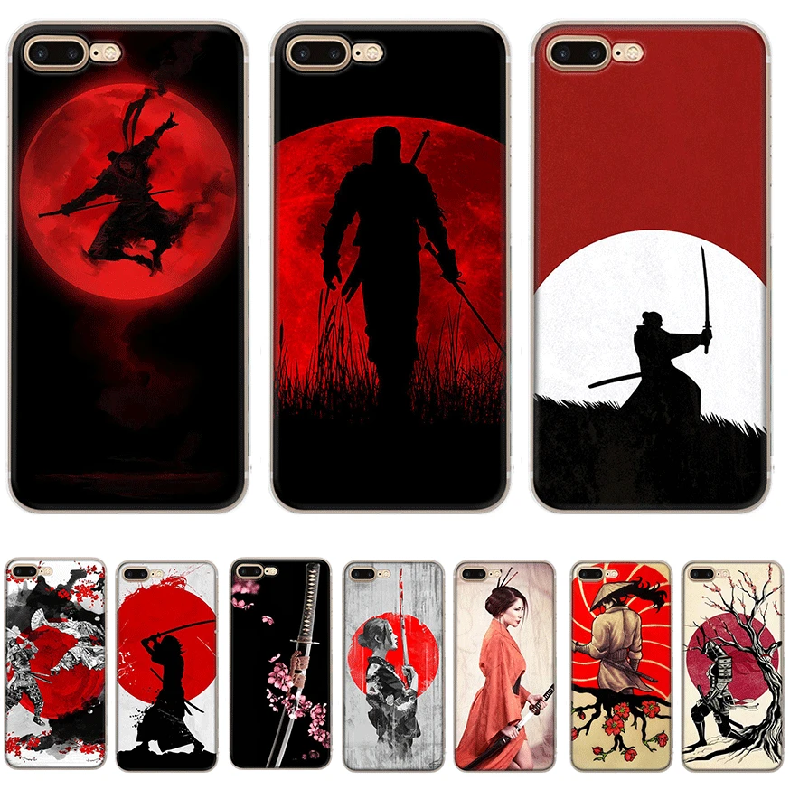 Чехол для мобильного телефона Japan The Samurai Ninja iPhone 7 8 6 6s Plus 11 Pro X XS Max XR 5 5S SE | Мобильные