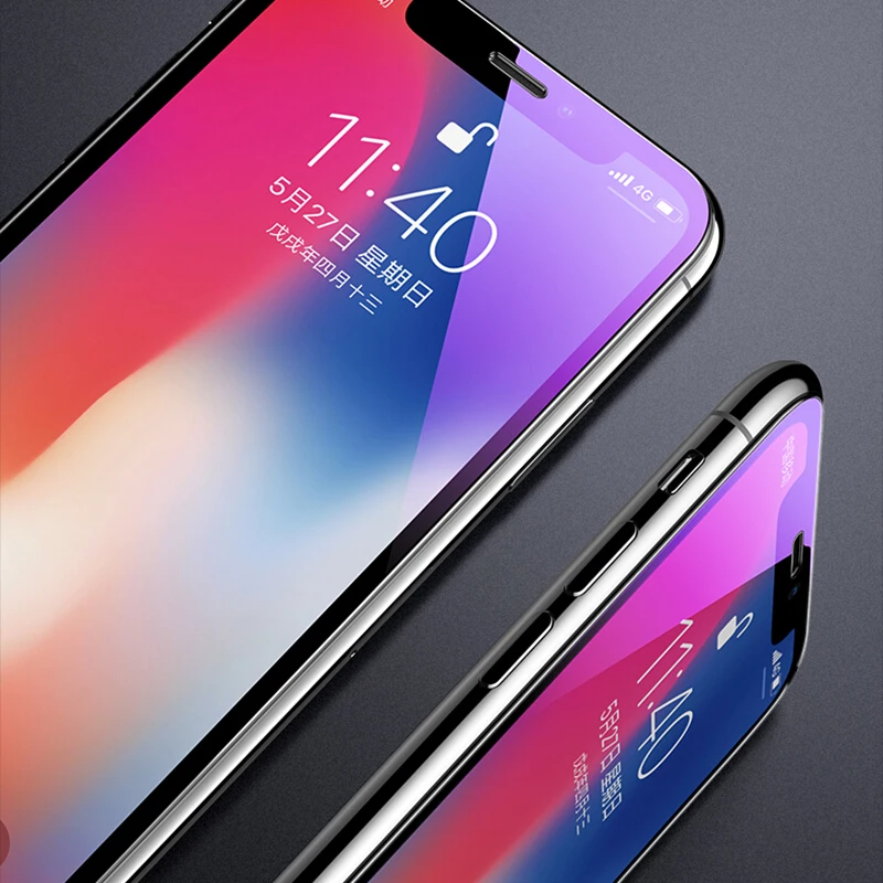 Защитное стекло для iphone X XR XS Max 5 5s 5c Se 4 2.5D защитная пленка 6 6s 7 8 Plus|Защитные стёкла