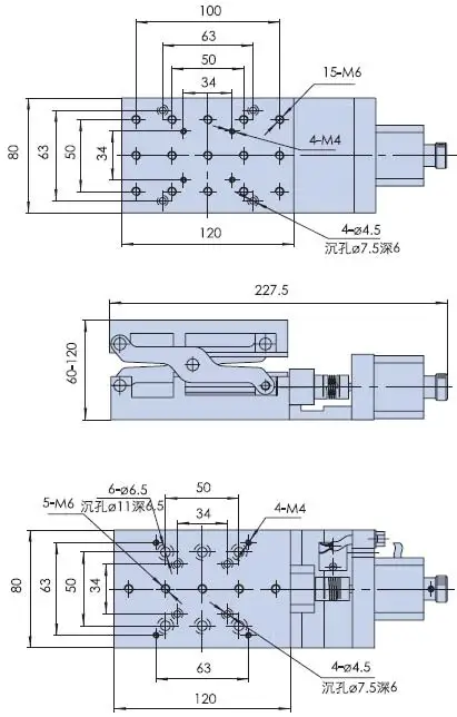 PT-GD401 электрическая подъемная платформа, моторизированный лабораторный домкрат, Лифт, оптический раздвижной подъемник, 60+/-2 мм путешествия линейной оси скольжения