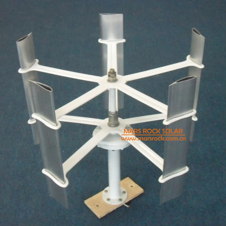Ветряная мини турбина с 5 лезвиями 330 об/м 20 Вт 12 В или 24 В|wind generator|vertical axis wind turbinewind