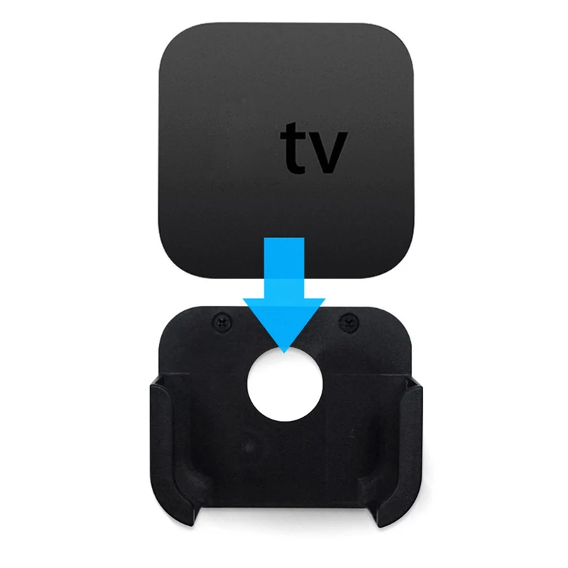 Настенный кронштейн Подставка держатель чехол для Apple tv 4 4th Gen медиаплеер ТВ коробка
