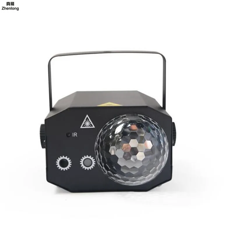 Лазерный Rgb светодиодный светильник музыкальный Точечный лазерный Dj для