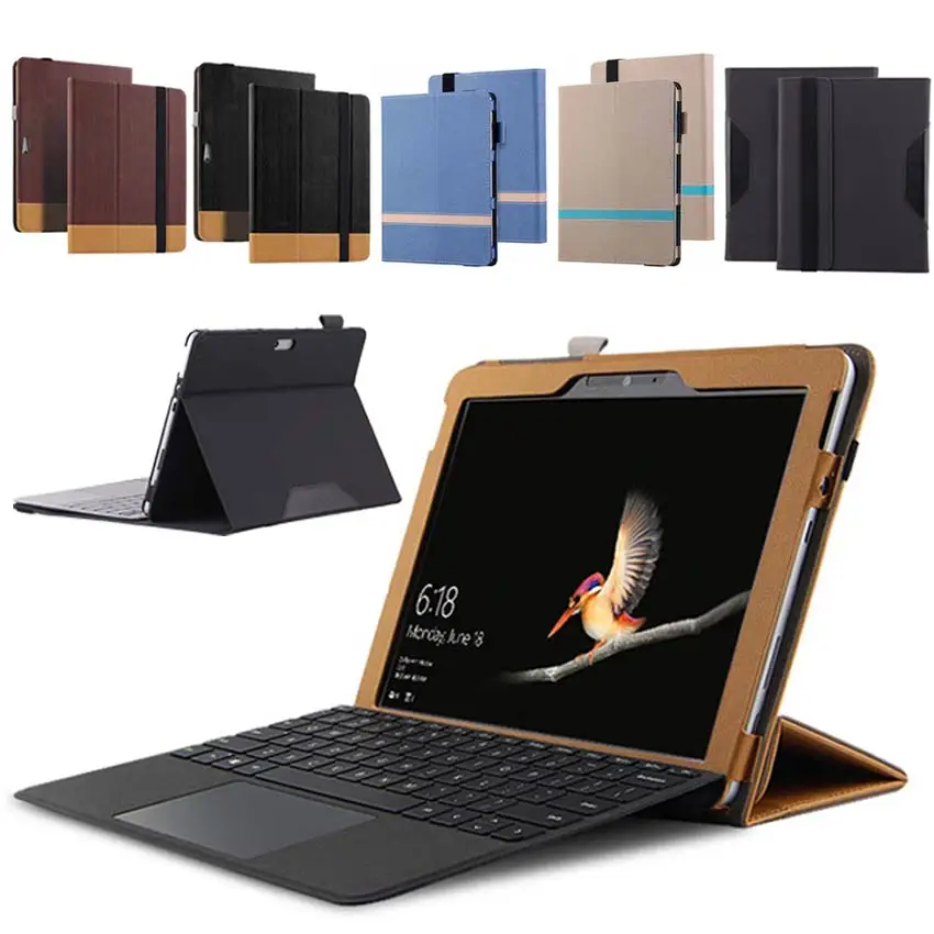 Чехол для Microsoft Surface Go 10 дюймов откидная подставка из искусственной кожи планшета