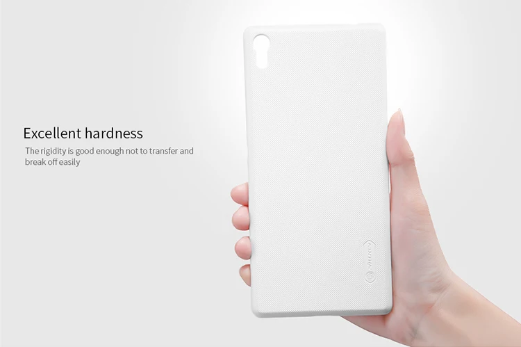10 шт./лот Оптовая чехол для Sony Xperia XA Ultra Nillkin Super Frosted Shield с подарок Экран протектор |