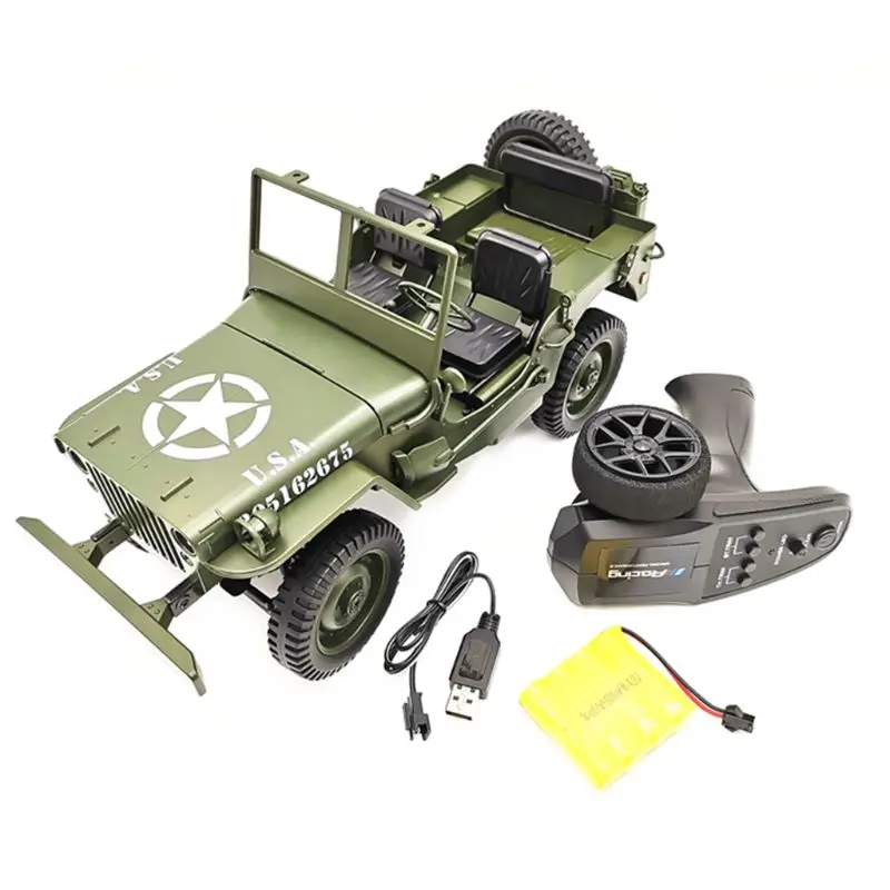 1:10 Радиоуправляемый автомобиль Q65 C606 2,4G 4WD трансформер с дистанционным управлением внедорожный военный альпинистский автомобиль игрушка детский Подарочный светильник Jeep четырехколесный привод