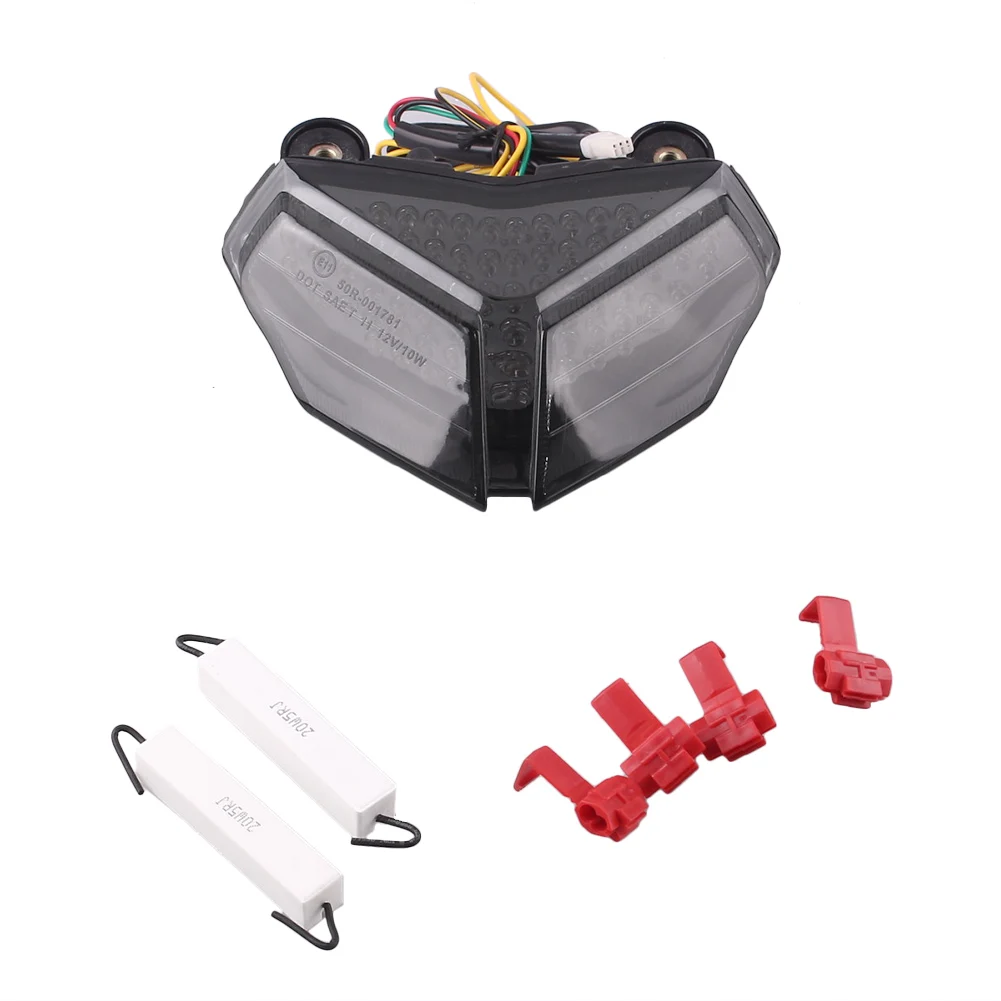 

Интегрированный Светодиодный задний тормозной светильник для мотоцикла, стоп-сигнал поворота, задний светильник для DUCATI 1198 R CORSE /848 /1098 R/S ...