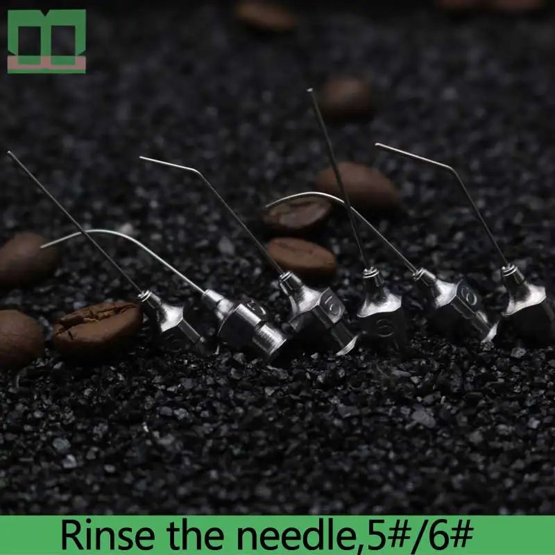 Rinse the needle stainless steel 5# 6# Ophthalmic surgical instrument surgical instrument straight handle bend handle