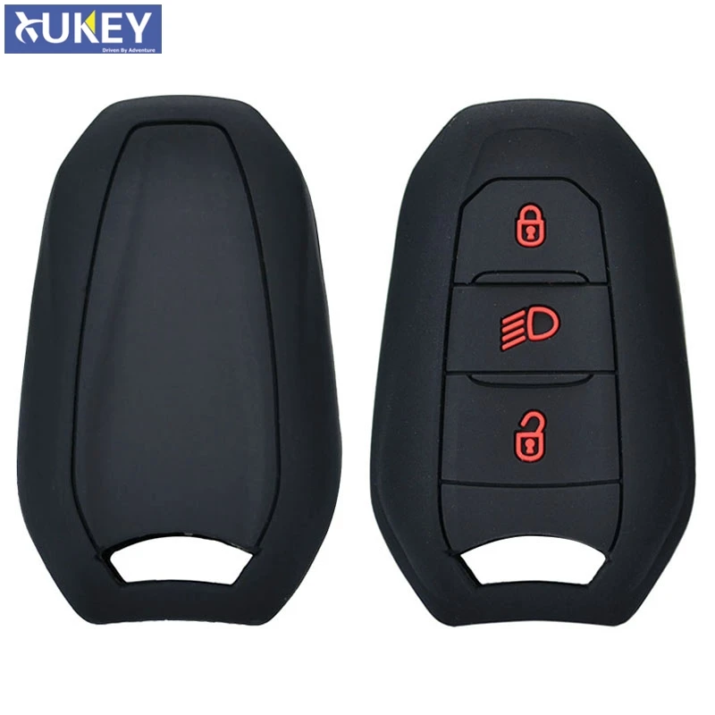 Силиконовый пульт дистанционного ключа чехол для Peugeot 208 308 508 3008 5008 Citroen C4 DS3 DS5 DS6 Fob
