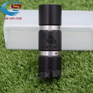 Black Mod Электронная сигарета sob mod комплект 18650 батарея с QP KALI V2 RDA Fatality RDA атомайзер 25 мм vape механический мод для испарителя комплект - Цвет: Black Mod