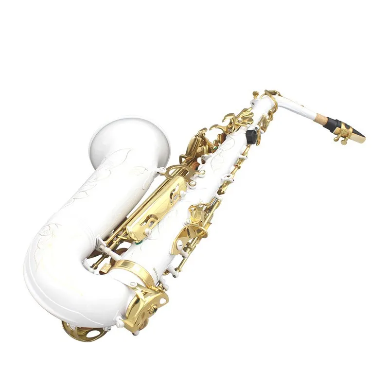 LADE высокое качество Saxphone alto WSS896 инструменты профессиональный E-flat sax bocchino bianco per sax tenore botao de dedo saxofone