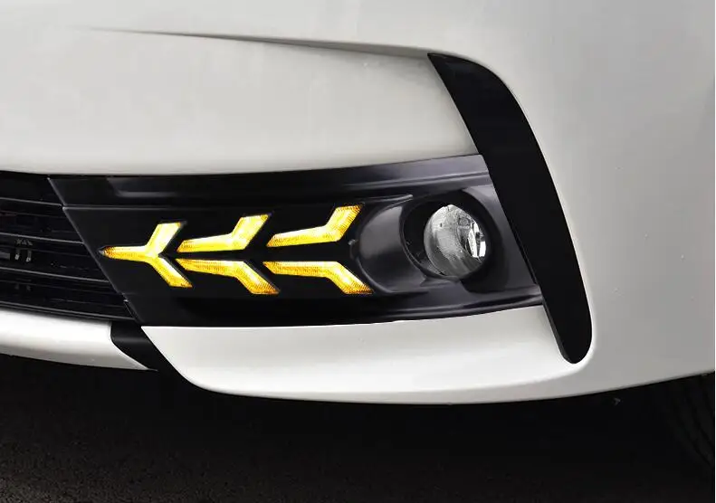 Corolla бампер светильник год, altis Дневной светильник светодиодный Auris, rush, автомобильные аксессуары, wish, corolla противотуманный светильник