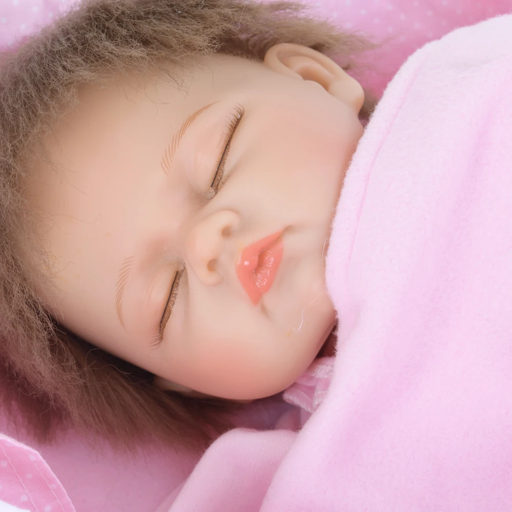 22 &quotхит продаж дешевые мягкие хлопковые реалистичные куклы Bebe для девочек