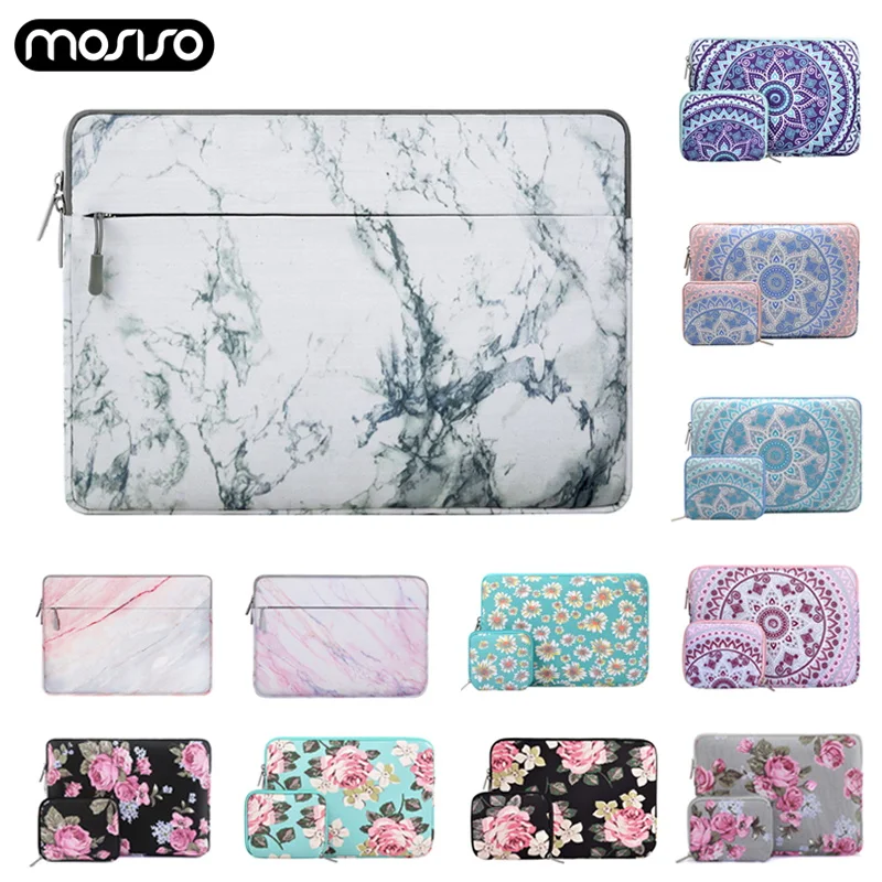 Сумка для ноутбука MOSISO мягкая сумка 11 6 12 13 3 14 15 дюйма Холщовая Macbook Air Pro Dell Asus HP