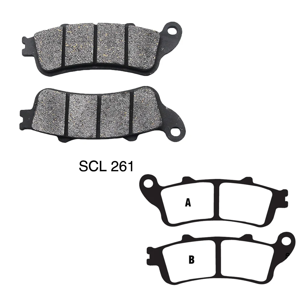Передние и задние тормозные колодки ZSDTRP для мотоцикла Honda FJS 400/FJS600 /NT 650 700/VFR800 /XL 1000