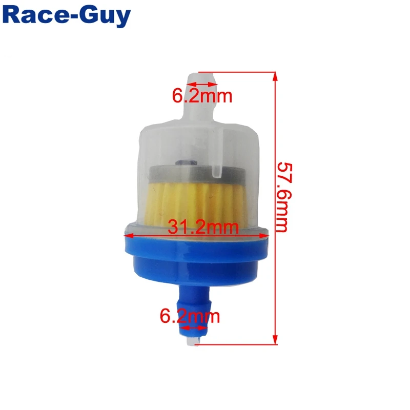 Газовый топливный фильтр для Pit Dirt Motor Bike ATV Quad Go Kart Багги Карманный мотоцикл