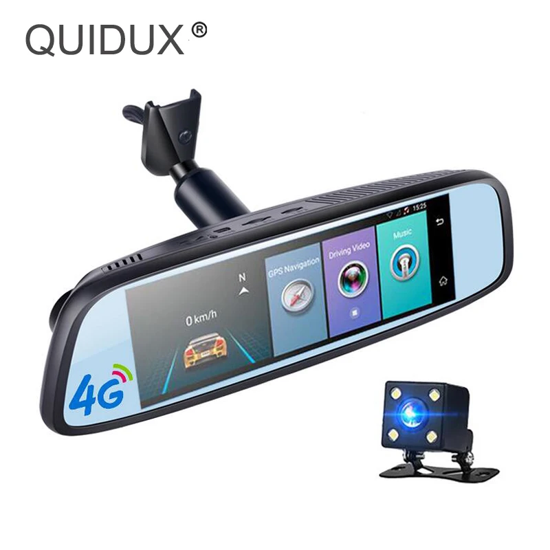 8 0 &quotips Android Dashcam зеркало 4G ADAS gps Navigetor FHD 1080P видео рекордер Bluetooth wifi DVR удаленный