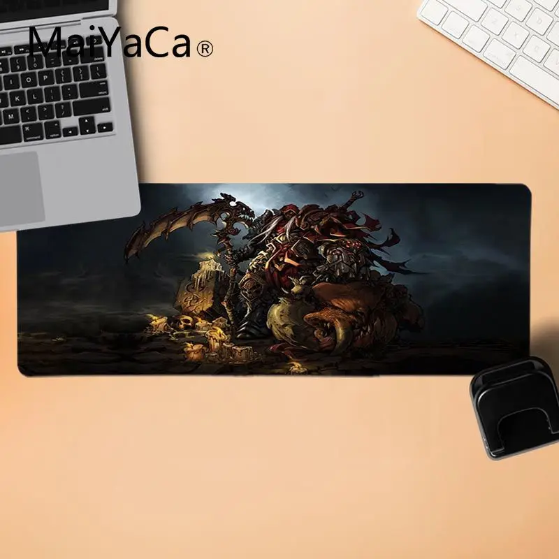 LockEdge 30x80cm MaiYaCa затемнители прочный резиновый коврик для мыши прокладка резиновая мышь прочный коврик для мыши на стол - Цвет: LockEdge 30x80cm