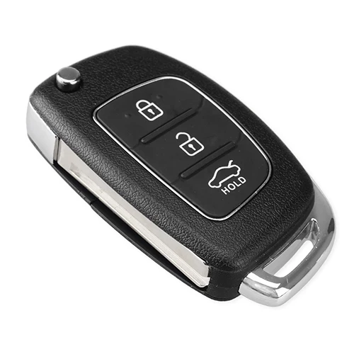 KEYYOU для hyundai Solaris ix35 ix45 ELANTRA Santa Fe Verna 3/4 кнопочный Автомобильный ключ оболочка HY20 дистанционный брелок правая сторона лезвия - Количество кнопок: Model 1