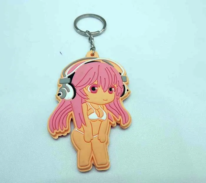 Оптовая/розничная продажа брелок для ключей super Sonico ограниченная версия фигурка