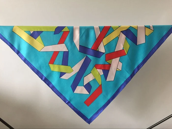 Продвижение женщин способа 100% шелка саржевого шарф большой площади 14 момме