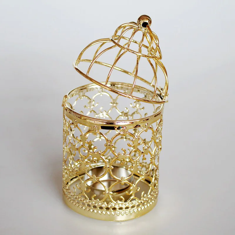 Metal Hollow Moroccan Lantern Candle Holder Tea Light Candle Cradle Home Room Decor 66CY