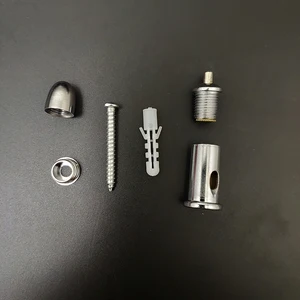 4 упаковки фиксированных винтовподвесных проводов для крепления стального кабеляподъема троса из нержавеющей сталииспользуется без потолка.