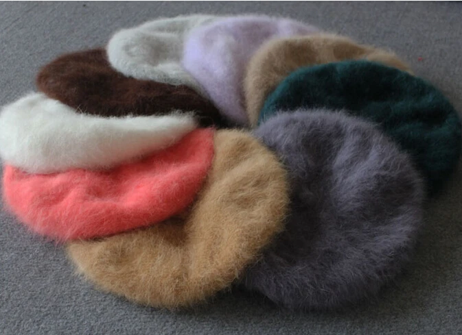 Женская меховая шапка из натуральной норки повседневная ручной работы модель FP702