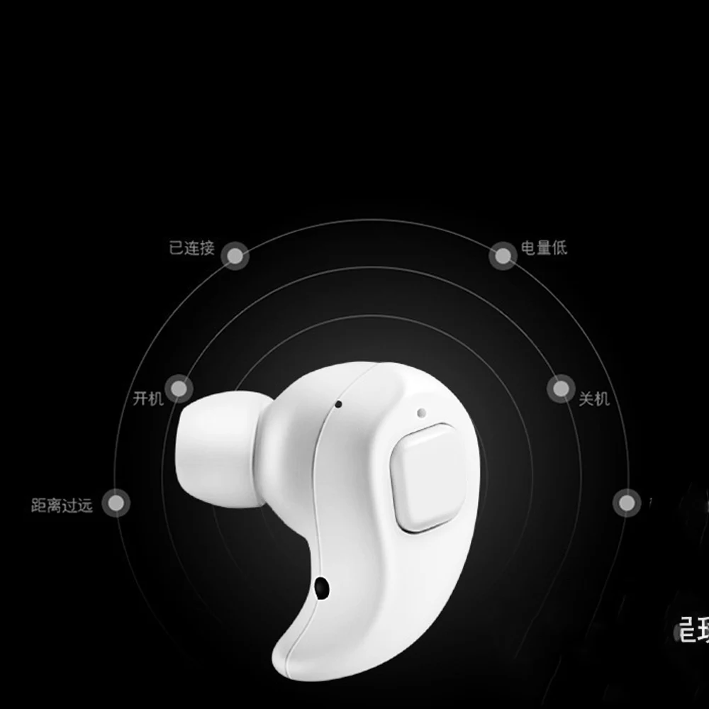 S530X Mini Wireless Bluetooth-compatible Earphone Sports earphone With Microphone Hifi Stereo Handsfree Earbuds For Phone | Электроника
