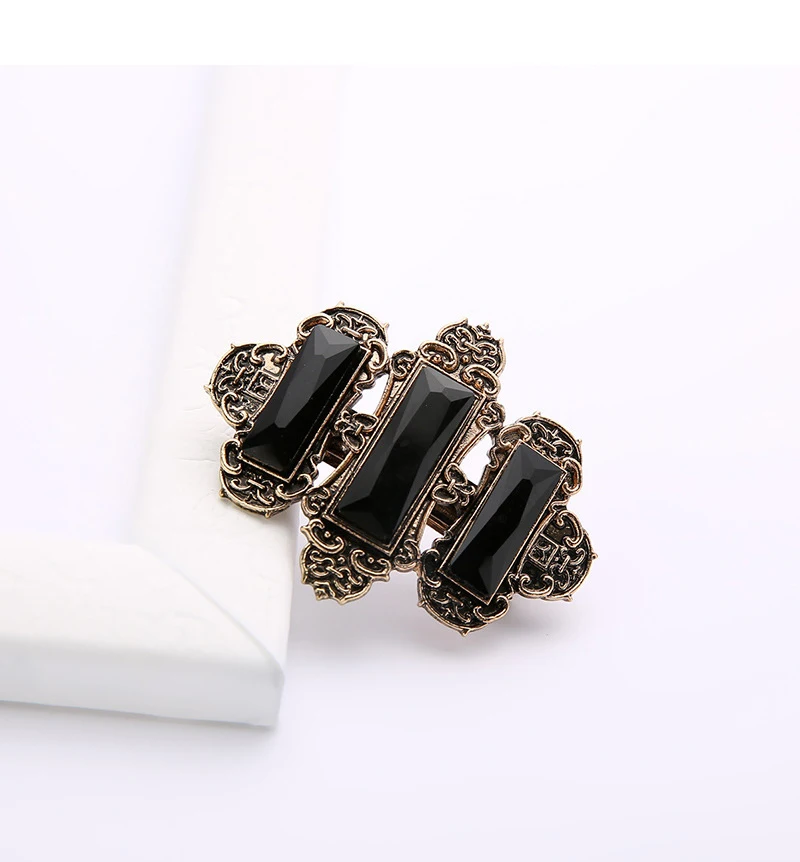 New European and American Gothic Diamond Hair Clips Crystal Diamond Transparent Hair Accessories bohemian vampirina hair bow
