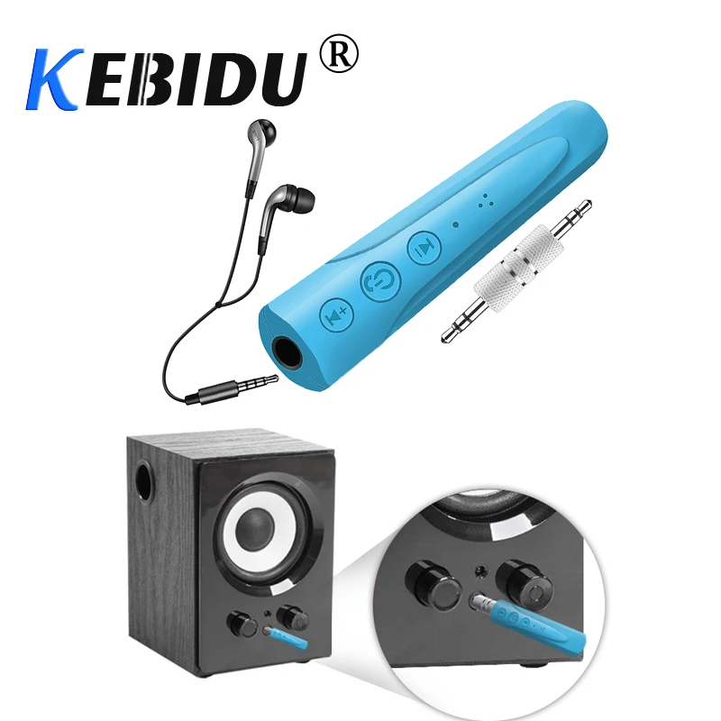 Kebidu i8 беспроводной Bluetooth 3 5 мм разъем Aux 2 в 1 mp3 плеер аудио приемник адаптер мини